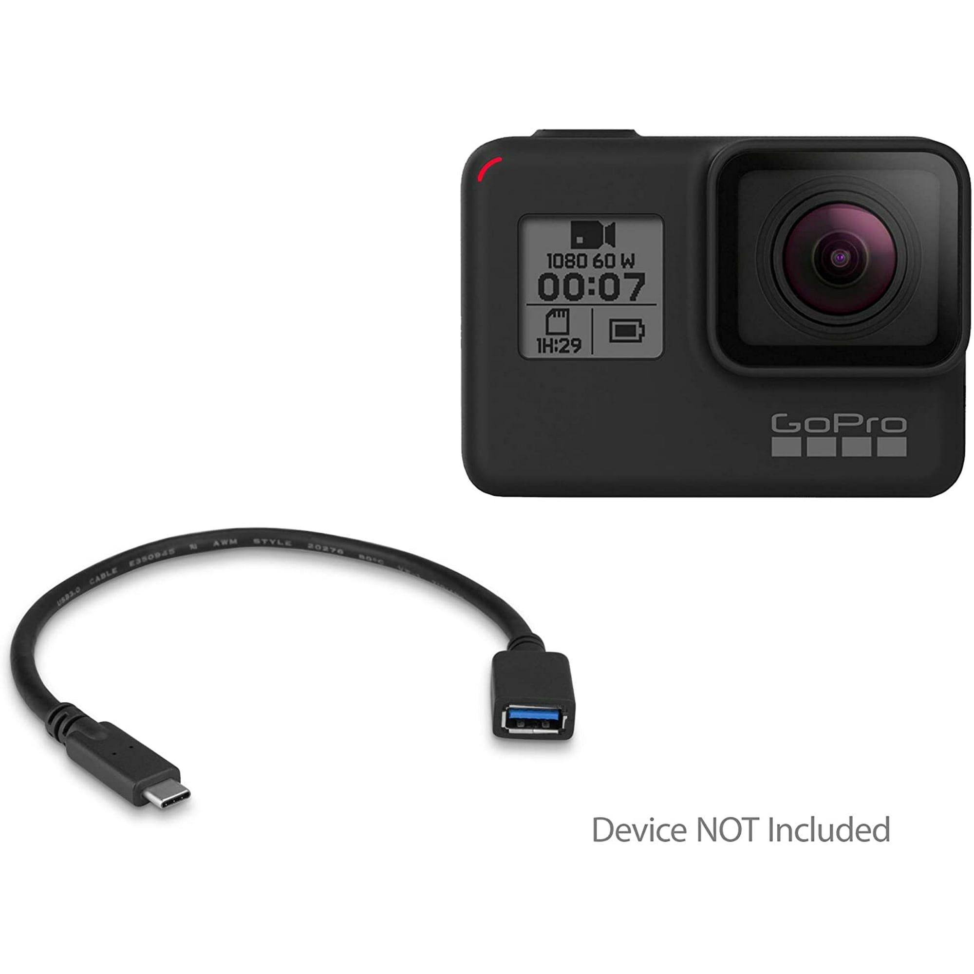 GoPro Hero 7 Black Cable, BoxWave¨ [USB Expansion Adapter] Add Connected Hardware to Your Phone for GoPro Hero 7 Black | Walmart Canada