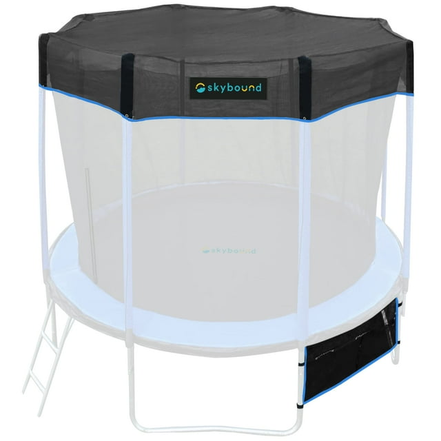 Cubierta para Trampolín SkyBound Recreativa para Trampolín Redondo de 10 pies Azul