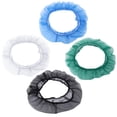 thumbnail image 1 of Flmtop Doux Aéré Oiseau Cage Couvercle Receveur Garde Perroquet Maille Filet Panier Extensible Ombre Bleu, 1 of 9