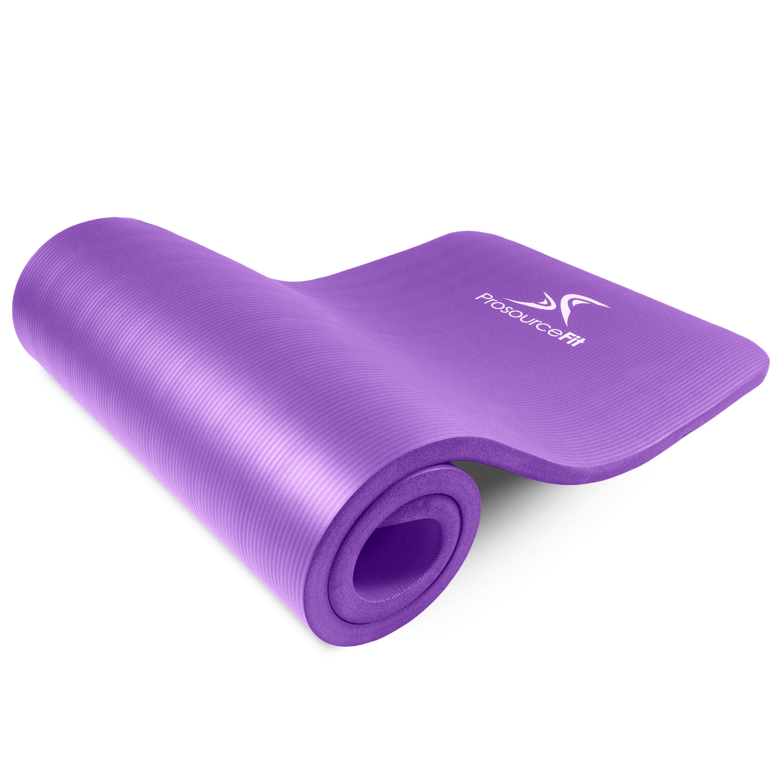 ProSource Extra Thick Yoga and Pilates Mat 13mm 177 cm Long High Density Exercise Mat with Comfort Foam and Carrying Strap 