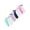 Stripe, variant on Wonder Nation Girls Ankle Icon Socks, 10-Pack, Sizes S-L