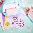 thumbnail image 7 of Love Heart Cutting Dies Valentine's Day Heart Carbon Steel Cutting Dies for DIY Scrapbooking Photo Album Decorative Embossing Paper Card 3.9x3.8x0.03inch, 7 of 7