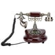 thumbnail image 4 of Teléfono Antiguo para Oficina, decoración del hogar, teléfono Fijo clásico con Cable, teléfono Retro Europeo clásico, teléfono de Resina, dial Giratorio, teléfono Fijo de Escritorio Unbranded 2611200050811, 4 of 7