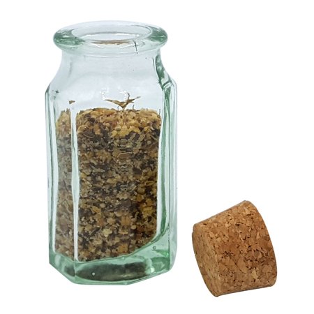 

Kitchen Supply Green Glass Bottle with Cork Stopper Multi-Pack