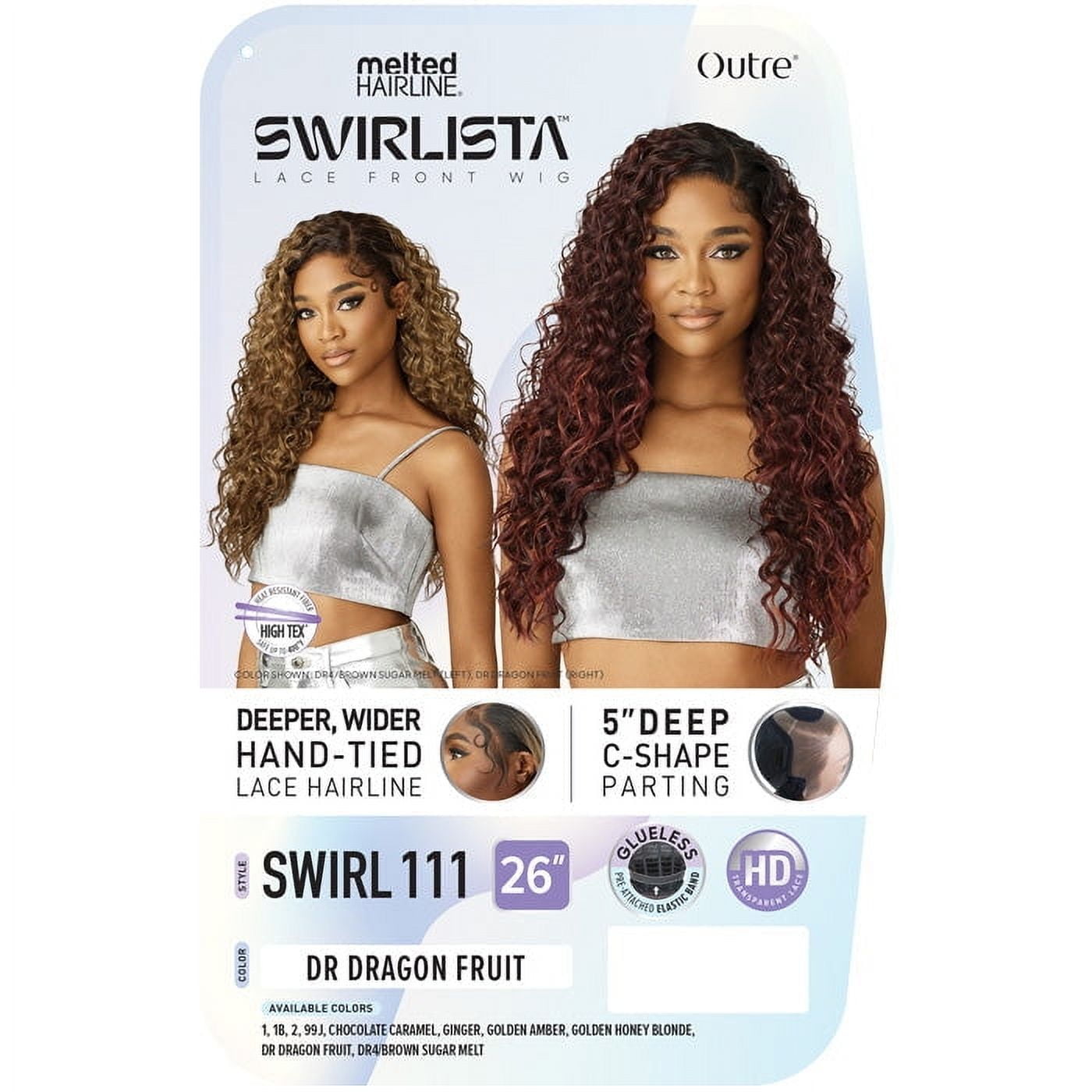 Outre Melted Hairline Swirlista Swirl 111 Lace Wig Lace Wigs