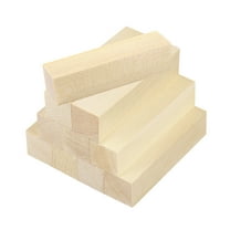 GOOHOCHY  Craft Sticks Jumbo Basswood Blocks for Carving DIY Wooden Planks