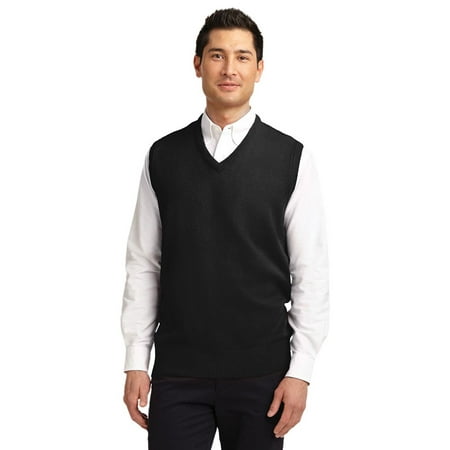 Port Authority Men's Value V-Neck Sweater Vest (Best Men's Cashmere Sweater Brands)