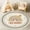 Color 2, variant on Washable 3ft Round Rug, Boho Rainbow Motivational Be Kind Text Decorative Details Area Rugs with Tassels Boho Kids Rug Non-Slip Soft Bedroom Carpet for Classroom Teepee Princess Castle