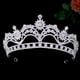 thumbnail image 3 of KAKOWELY Corona tiara para mujeres y niñas, diadema, accesorios para el cabello para cumpleaños, bodas, 3 of 4