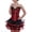 A1_Red, variant on Women's Lace Overbust Corset Bustier Gothic Vintage Waist Trainer with Metal Clasps Slimming Shapewear for Party Clubwear Floral Lace Steampunk Corset Tops Going Out Bustier Purple S