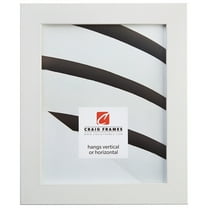 Craig Frames Bauhaus 125, 8.5 x 11 Inch Picture Frame, White Oak