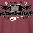 thumbnail image 3 of School of Rock - Original Logo - Women's Lightweight French Terry Long Sleeve Shirt, 3 of 5