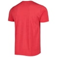 thumbnail image 3 of Men's Homage Albert Pujols Red St. Louis Cardinals Illustration Tri-Blend T-Shirt, 3 of 3