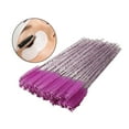 thumbnail image 5 of tredstone 50Pcs Baguettes Jetables Brosses à Cils Maquillage Extension de Cils Violet, 5 of 5