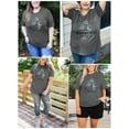thumbnail image 3 of XCHQRTI Women Dragonfly Tshirt Plus Size Short Sleeves Graphic Casual Loose Tee Tops, 3 of 6
