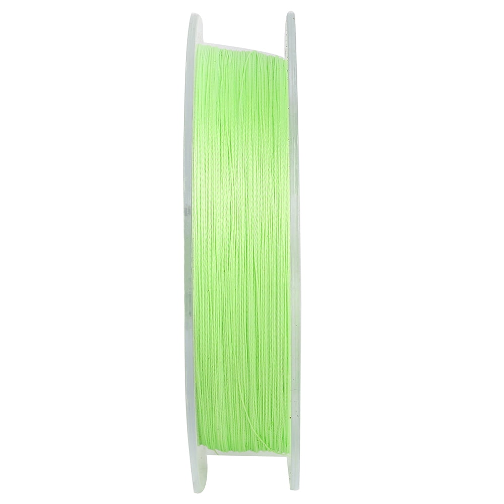 HERCULES Super Strong 1000M 1094 Yards Braided Fishing Line 6 LB Test for Saltwater Freshwater PE Braid Fish Lines 4 Strands - Fluorescent Green, 6LB (2.7KG), 0.08MM