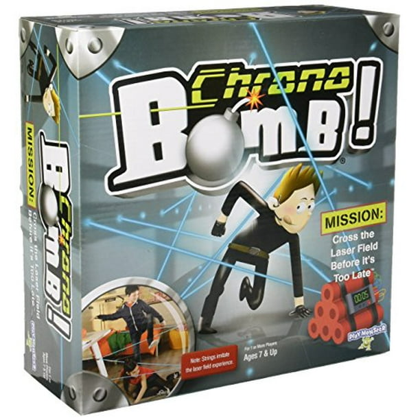 Chrono Bomb! Game Mission: Cross the Laser Field PLASTIC CASE tested works!