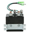 thumbnail image 3 of Winch Contactor, Black Winch Solenoid Heavy Duty Protective  For 1500-5000lb For ATV, 3 of 8
