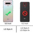 thumbnail image 3 of For LG Stylo 6 Case,LG K71 Case Shock-Absorption Flexible TPU Rubber Protective Cell Phone Cover for LG Stylo 6(gary), 3 of 5