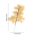 thumbnail image 4 of Sentmoon Small Fake Plants Faux Flowers Table Decorations Simulation Of Fake Pines Needle Branches Accessories Suitable for Landscaping Gardening Green Plants Decoration, 4 of 7