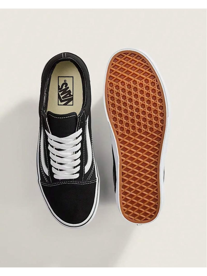 Vans- Low Top- Black/White-Size 5M Vans Old Skool Low Classic Black White Casual Shoes Sneakers  main image 3