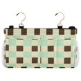 thumbnail image 5 of Ryvnso Bedside Caddy Checkered-h8 Bedside Storage Bag Hanging Organizer, 5 of 8