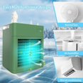thumbnail image 3 of Mini enfriador de aire, aire acondicionado portátil con humidificador, carga USB, 3, 3 of 4