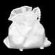thumbnail image 4 of shopsuntek /Bolso de novia de satén blanco, bolso de dama de honor para boda, fiesta y niña de las flores 22x20cm, 4 of 9
