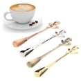 thumbnail image 4 of 4 Pcs Teaspoon Stirring Spoon, Perfect Gift For Cafe  Bar Coffee Spoon Home Use, 4 of 8