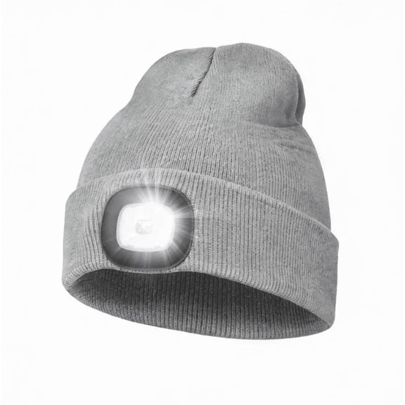 Unisex Hat With Light, Usb Rechargeable Hands Free Headlamp Led Hat Beanie, For Men Dad Father Usb Rechargeable Caps Hat Light