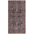 thumbnail image 2 of Nourison Brilliance Machine Washable 2' x 4' Navy/Brick Vintage Indoor Rug, 2 of 9