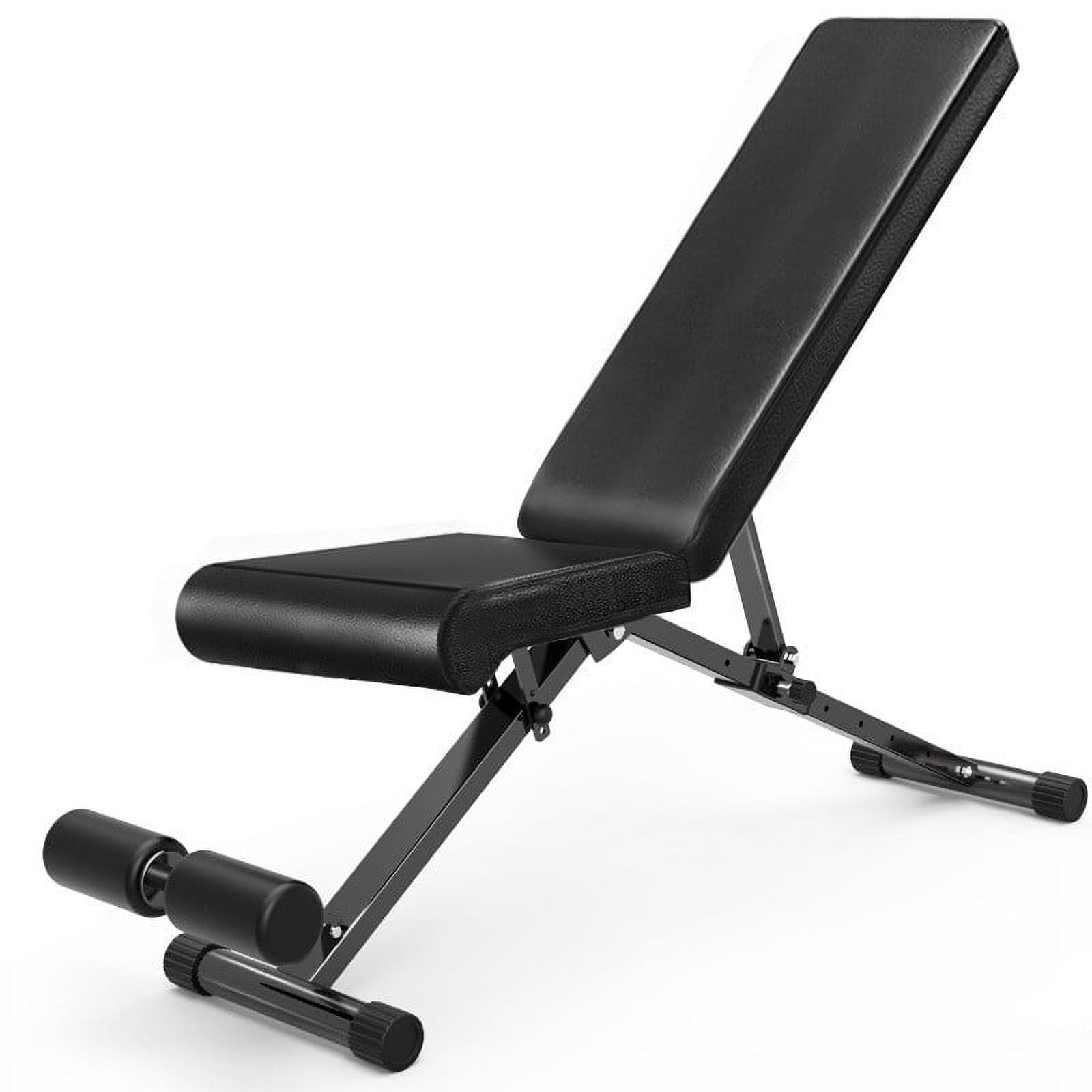 Weider Pro 225 L Adjustable Exercise Bench with Integrated Leg