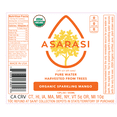 thumbnail image 3 of Asarasi Organic Sparkling Tree Water, Mango, 3 of 3