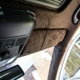 thumbnail image 4 of Automotive Micro Suede Headliner Fabric Foam Backed Upholstery 60" Wide by the Yard Chocolate, 4 of 6