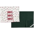 thumbnail image 5 of Serafina Home Christmas And Holiday Kitchen Towels Set Ho, Ho, Ho Towels, Set Of 3, 5 of 6