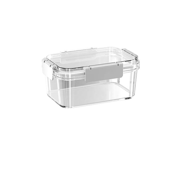 Divided Serving Tray With Lid And Handle, Plastic Food Storage Containers ,Portable Snackle Box Charcuterie Container For Party, Veggies, Snack, Fruit, Nuts, Candy, Christmas Snack Box,B