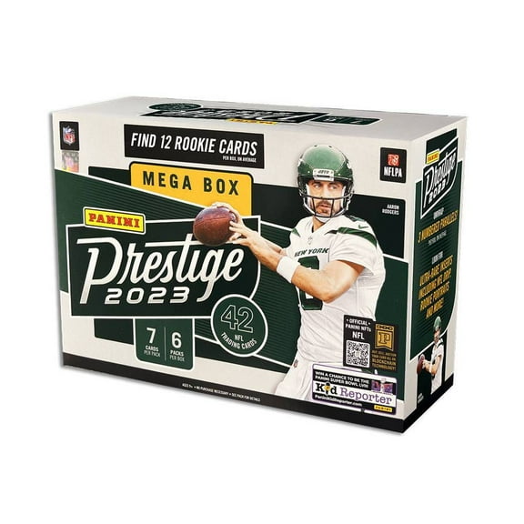 2023 Panini Prestige NFL Football Trading Cards Mega Box