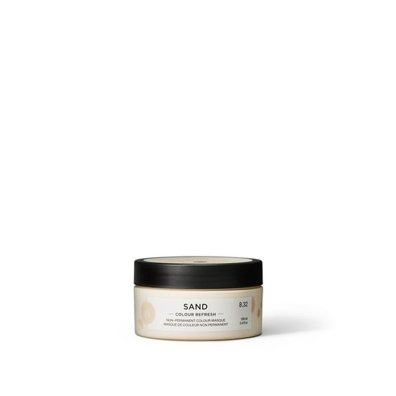 Maria Nila Colour Refresh, Sand 3.4 Fl Oz, Sand Hair Mask, Semi-Permanent Pigments, 100% Vegan & Sulfate/Paraben free