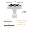 thumbnail image 3 of 4 Pcs Christmas Knobs for Kitchen Cabinet Cupboard Dresser Bookcase Drawer Pulls Handles Round Home Decor, 3 of 5