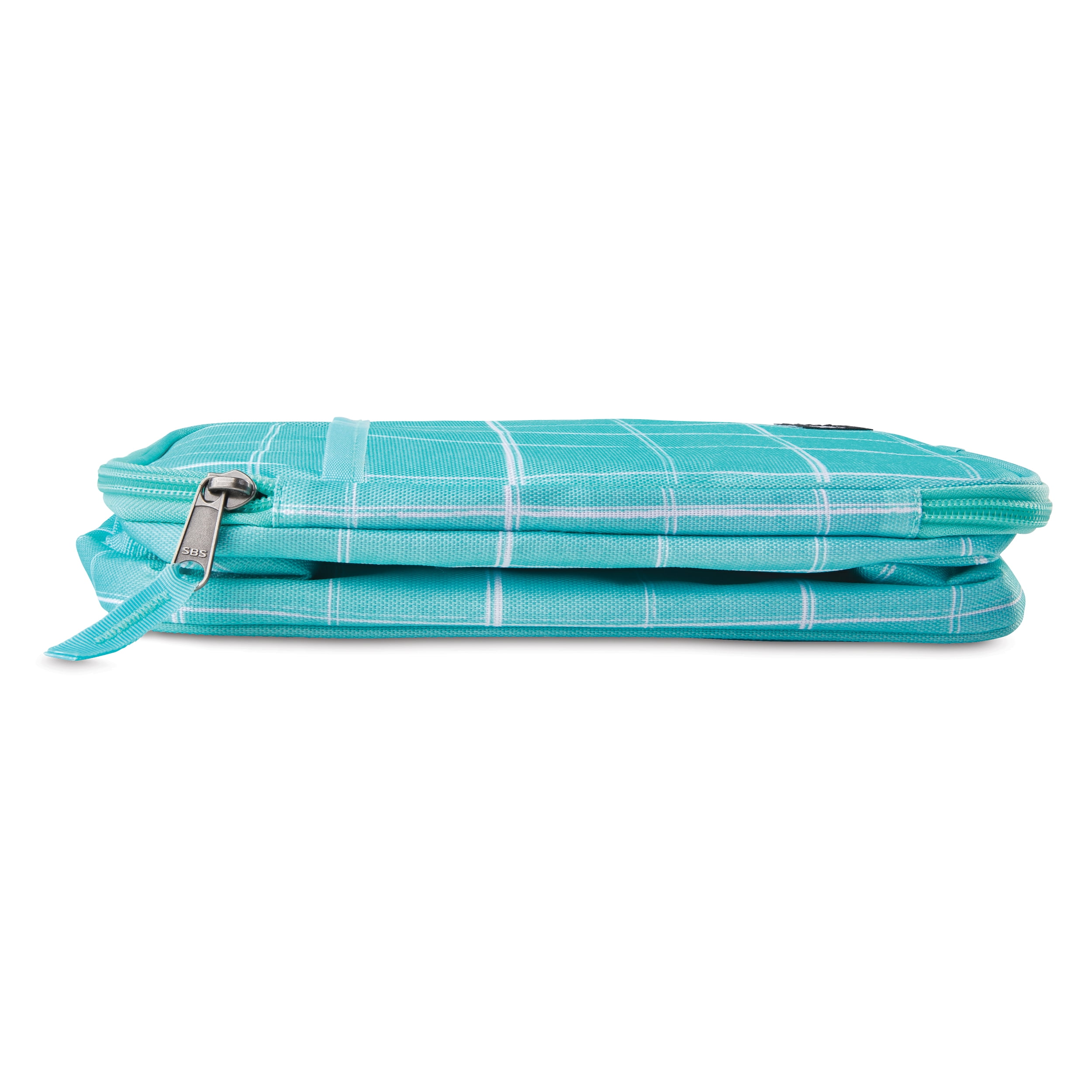 PackIt Freezable, Reusable Upright Lunch Box, Mint Grid
