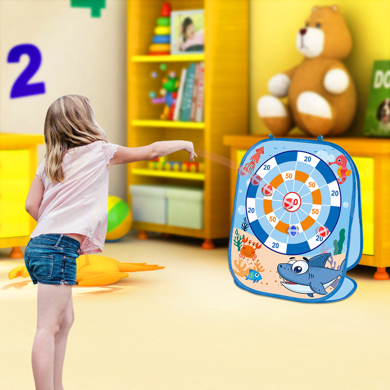 Msgweeeg Girls Christmas Gifts Gift for 7 Year Old Boy Sandbag Throwing Game Toys Outdoor Throwing Game Children's Family Party Supplies Suitable for Little Boys Gifts
