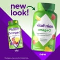thumbnail image 3 of (4 pack) Vitafusion Omega 3 EPA/DHA Gummy Vitamins for Adults Dietary Supplement Lemon, Berry & Cherry Flavors 120 Each, 3 of 8