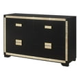 thumbnail image 3 of Global Furniture USA Blake 16.5"W Wood Dresser in Black/Gold, 3 of 6