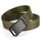 thumbnail image 3 of Cinturón de nailon con hebilla automática informal para hombre Cinturón interior resistente y duradero Cinturón liso Proporciona un ajuste cómodo, 3 of 5