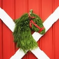 thumbnail image 1 of Couronne de Noël Animal Ferme Pin Pomme Knocker Cheval Tête Couronne, 1 of 10