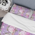 thumbnail image 4 of Designart 'pattern with country roses' Mid-Century Modern Duvet Cover Set, 4 of 4