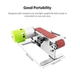 thumbnail image 4 of Mini Ponceuse Horizontale Électrique pour Courroies, Machine de Ponçage et de Polissage, Petite Machine à Courroies, Grand Utilisation, 4 of 5