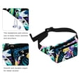 thumbnail image 4 of Fanny Pack for Women Men,Crossbody Fanny Pack Water Resistant Sports Waist Bag Pack, Belt Bag for Travel Hiking Running, 4 of 7