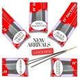 thumbnail image 4 of Cool Water Type Most Exotic 11'' Incense Sticks. 500 Pack Bulk Wholesale, Each Natural Stick Burns for 45 mins to 1 Hour Each. Long Lasting., 4 of 5