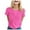 Hot Pink, variant on TSADFHJI White Tshirt Women Crewneck Women's Cancer Printed T Shirt International Publicity Moon Short Sleeved Shirt Xxxxl